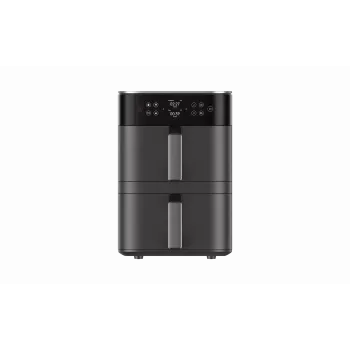 Xiaomi išmanioji dviguba oro gruzdintuvė 12 L, atskirai stovinti, 2800 W, karšto oro gruzdintuvė, juoda
