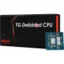 „Thermal Grizzly“ nuimtu dangteliu AMD Ryzen 9 9950X3D procesoriaus rinkinys (dėžutėje, be IHS, skirtas tiesioginio kontakto aušintuvams)