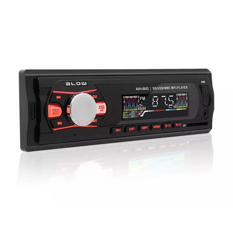 Automobilinis radijo imtuvas BLOW AVH-8602 MP3/USB/SD/MMC