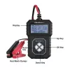 Qoltec skaitmeninis akumuliatorių testeris su LCD | Lenkiškas meniu | 12V | AGM | GEL | STD | 30-220AH
