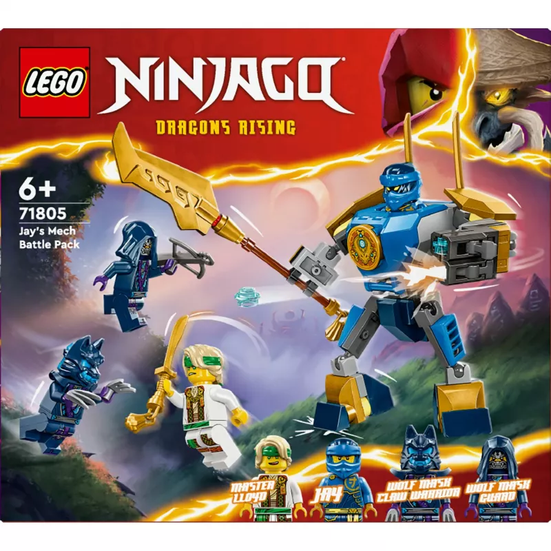 LEGO NINJAGO 71805 JAY MECH BATTLE PACK