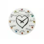 NeXtime klok 8030 Loving You, Ø43 cm, Sieninis, Balta / Įvairiaspalvis