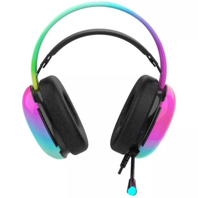 Cian Technology GmbH INCA Gaming Headset IGK-X8S 7.1 USB RGB-LED juoda - ausinės