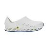 Klumpės Mobilex Evoflex unisex baltos EU 46 (UK 11) — sintetinis viršus, mikropluošto pamušalas, 4 cm kulnas