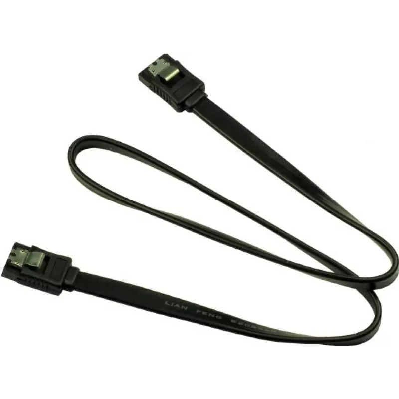 Inter-Tech - SATA kabelis - Serial ATA 150/300/600 - SATA į SATA - 50cm - su užraktu (88885310)
