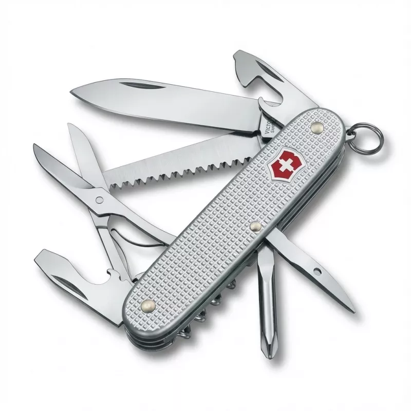 Kišeninis peilis Victorinox Farmer X Alox 0.82 71.26 patikimas daugiafunkcis įrankis
