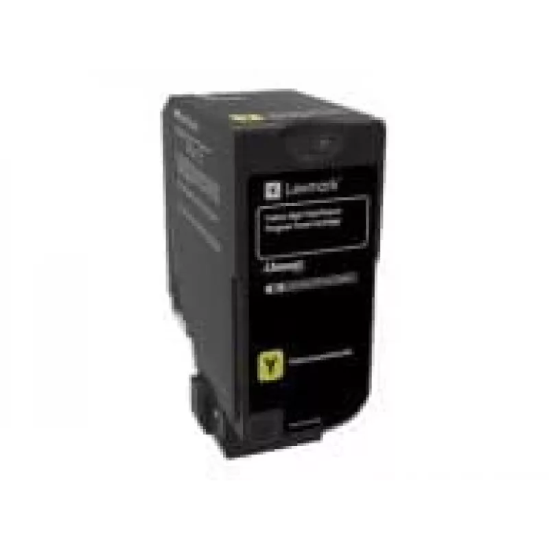 Lexmark 84C2HY0 Spausdintuvo eksploatacinė medžiaga geltona