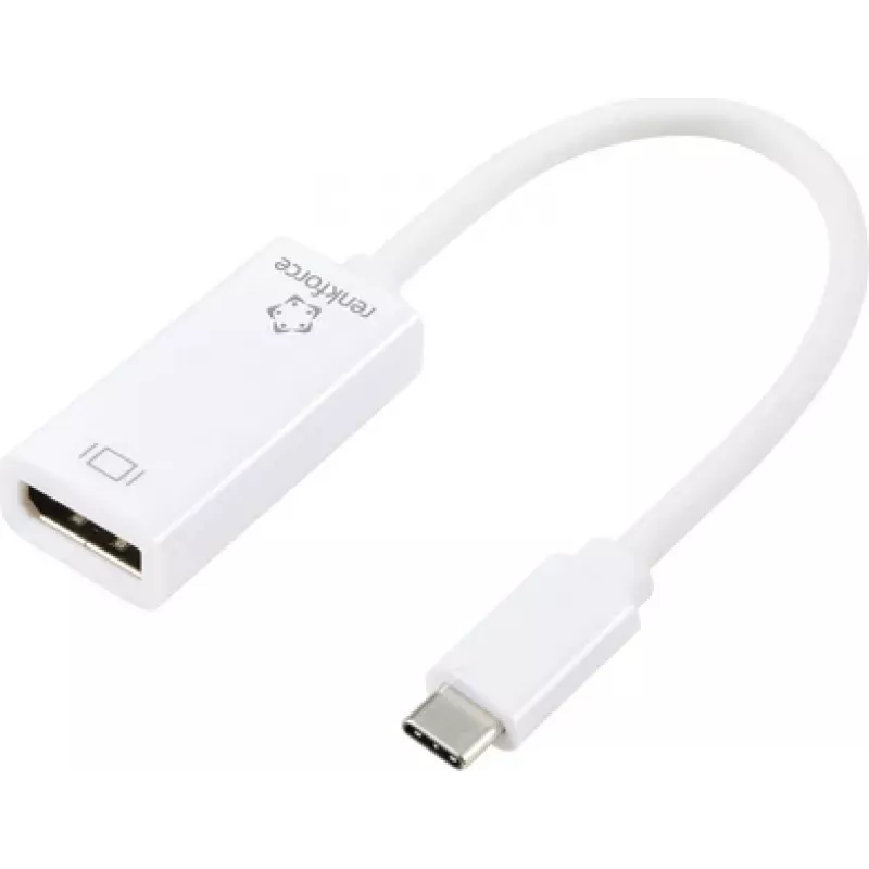 Renkforce USB-C®, DisplayPort adapteris [1x USB-C® kištukas – 1x DisplayPort lizdas] 0,15 m (RF-6056894)
