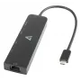 V7 USB-C į ETHERNET 2.5G adapteris RJ-45 tinklo šakotuvas 3xUSB-A - adapteris - skaitmeninis/duomenų - adapteris - skaitmeninis/duomenų