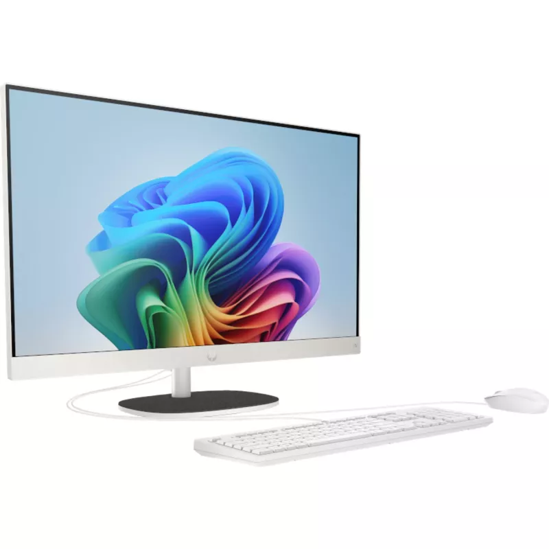AIO HP 24-ct2450ng 23,8 FHD Ryzen AI 5 340 16GB/1TB SSD Win11 BX8Y9EA#ABD Balta - Klaviatūros išdėstymas gali būti vokiškas