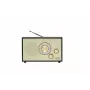 Radijas OR Nightingale USB/BT tamsiai rudas