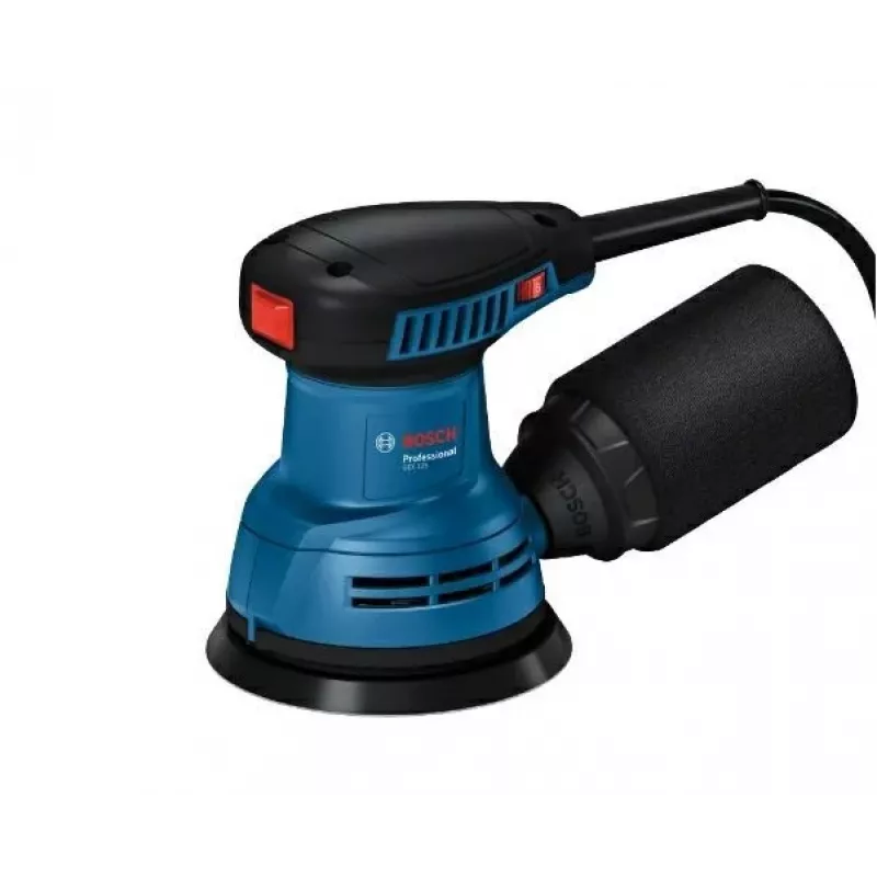 Orbitinis šlifuoklis Bosch GEX 125 125 mm 290 W – atsitiktinio orbitinio judesio apdailos šlifuoklis