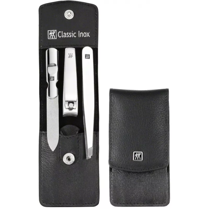 ZWILLING 97435-004-0 manikiūro/pedikiūro rinkinys juodame dėkle