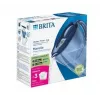Vandens filtravimo ąsotis BRITA Marella 2,4 L su 3 Pure Performance kasetėmis, Maxtra Pro, mėlynas