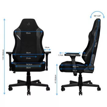 Nitro Concepts X1000 Apmuštas sėdynė Apmuštas atlošas