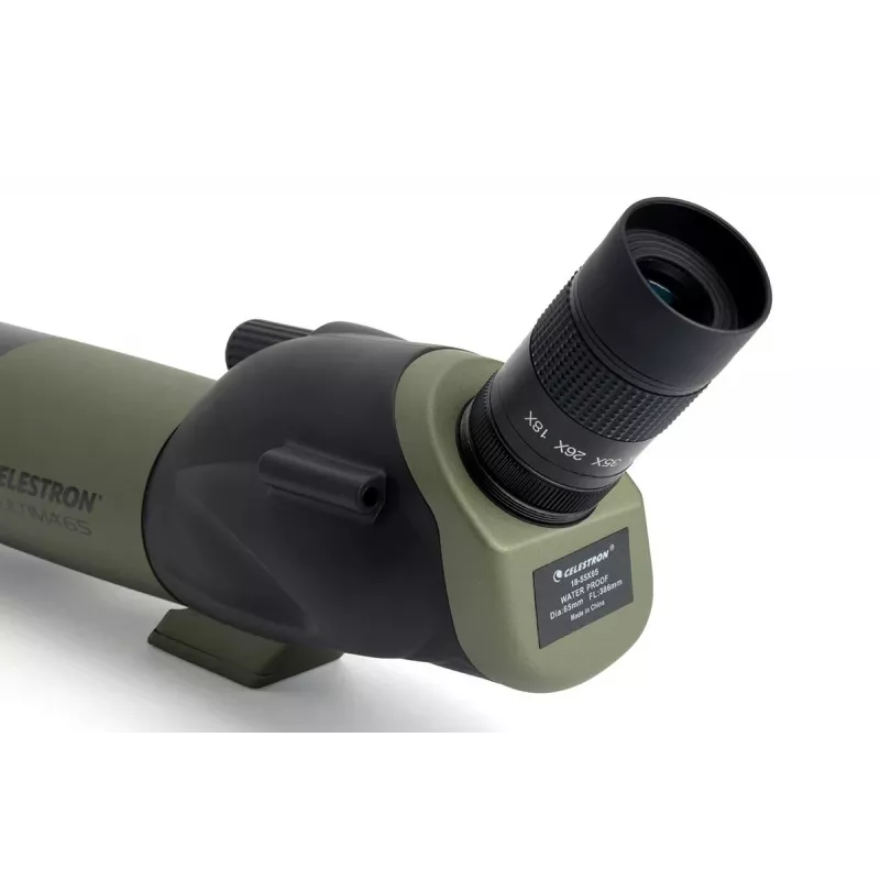 Celestron Ultima 65 stebėjimo taikiklis 55x BaK-4 Juoda, Pilka
