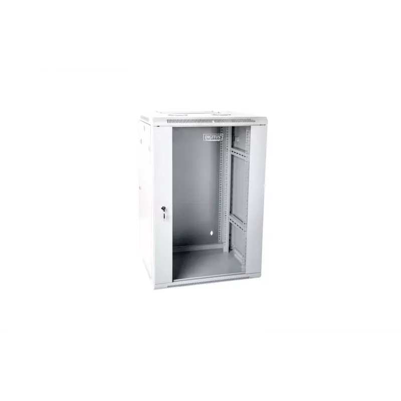 Digitus DN-WD19 12U/600 spintos tipo sieninis stelažas Šviesiai pilka
