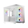 Kompiuterio korpusas Midi LC-Power Gaming 8001W Pro-Storm Light, ATX, juodas
