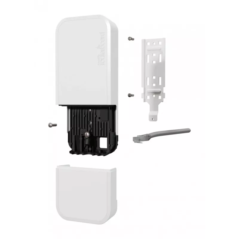 MikroTik wAP ax Dviejų juostų Gigabit Ethernet X2 | wAPG-5HaxD2HaxD | 10/100/1000 Mbit/s | Ethernet LAN (RJ-45) prievadai 2 | Tinklo palaikymas Ne | MU-MiMO Ne | Nėra mobiliojo plačiajuosčio ryšio