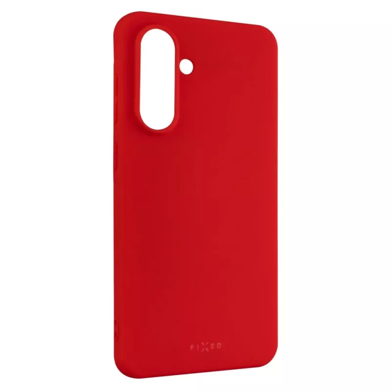 Galinis dangtelis FIXED Samsung Galaxy A36 5G, guminis, raudonas
