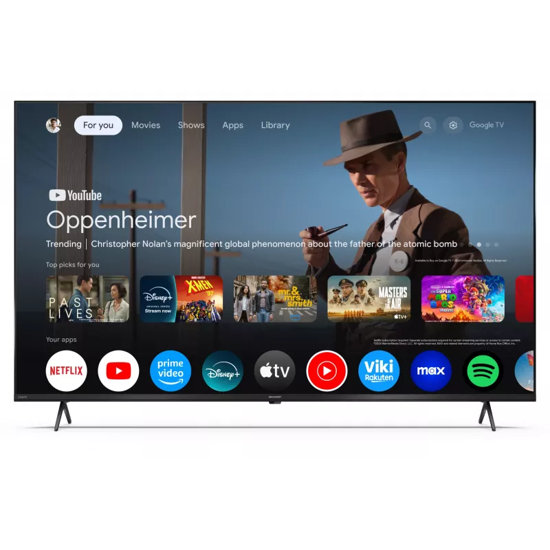 Išmanusis televizorius Sharp 50HL4265E 50 Google TV UHD