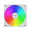 Montech GF120 V2 ARGB kompiuterio korpuso ventiliatoriaus modulis 12 cm baltas 1 vnt.