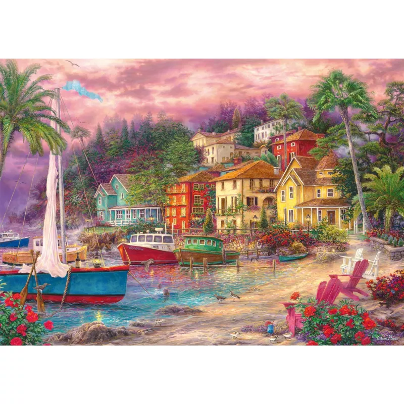 Dėlionė schmidt spiele Chuck Pinson Coastal Magic — 1000 detalių, dailininkas Chuck Pinson