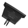 Hub Baseus T-Space su USB-C į Lightning laidais, skirtas Tesla automobiliams (juoda)