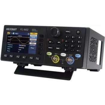 VOLTCRAFT FG-1602 Funkcijų generatorius maitinamas iš tinklo 1 µHz - 60 MHz 2 kanalų savavališkų formų (VC-13082815)