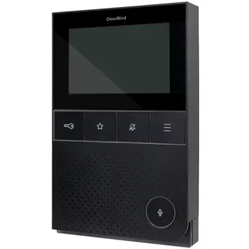 IP vaizdo domofonas DoorBird A1101 Juoda Edition — IP vaizdo prieigos valdymo durų stotelė (modelis A1101)