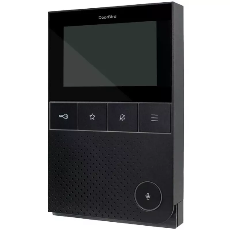 IP vaizdo domofonas DoorBird A1101 Juoda Edition — IP vaizdo prieigos valdymo durų stotelė (modelis A1101)