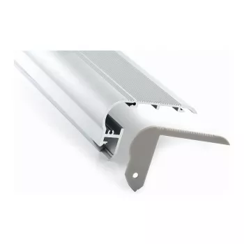 S21-LED-PR20099, profilis, baltas, aliuminis, LED, 80 mm, 2000 mm