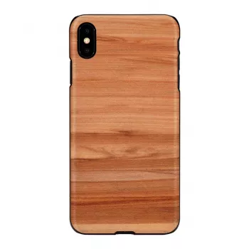 man and wood telefono dėklas, skirtas iPhone X/XS — tamsiai rudai juodas apsauginis dangtelis