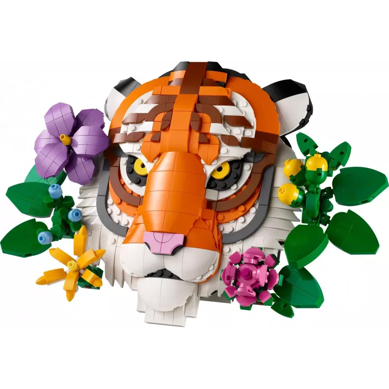 Konstruktorius LEGO Art Fauna Collection Tigras rinkinys 31217 - statomas tigro modelis