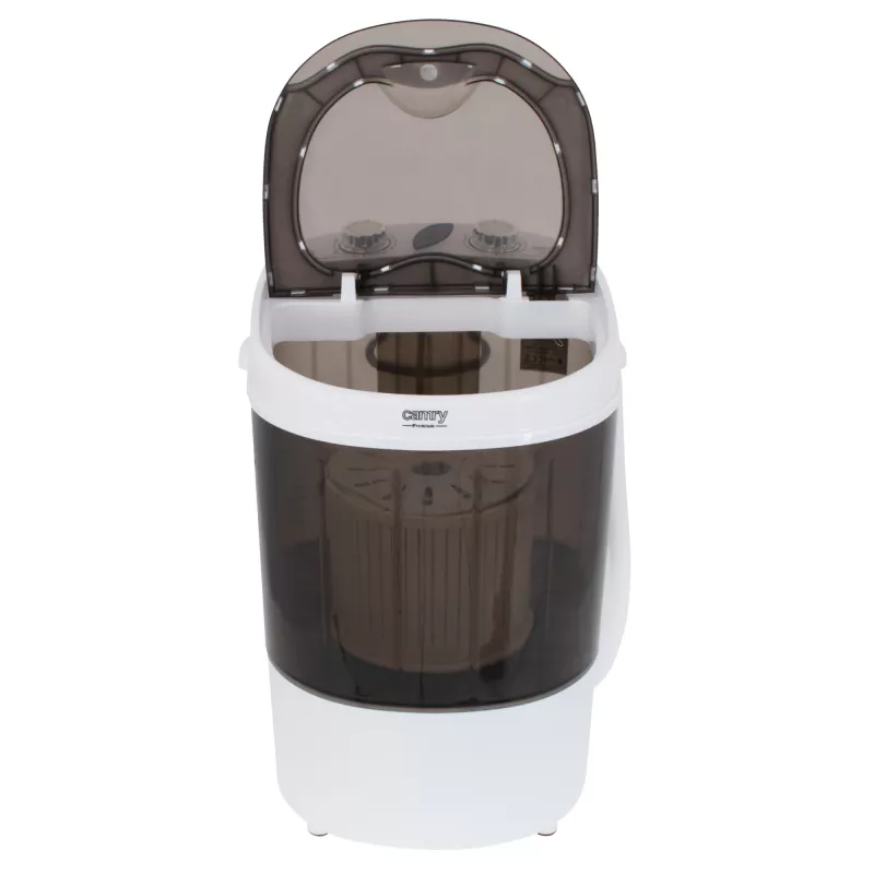 Camry Premium CR 8054 skalbimo mašina, viršutinio krovimo, 3 kg, ruda, balta