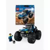 Konstruktorius LEGO City 60402 Mėlynas monstriškasis sunkvežimis su didelėmis padangomis, 148 dalys, 1 minifigūrėlė, amžius 5+
