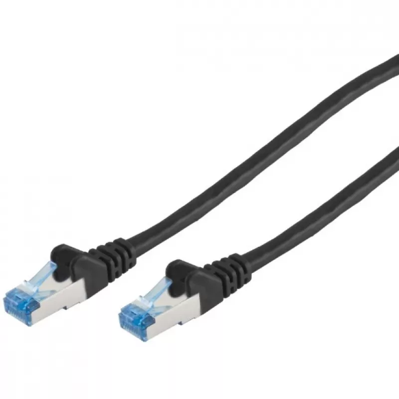 ShiverPeaks komutacinis kabelis CAT6a RJ45 S/FTP 2m juodas – tinklo – CAT 6a