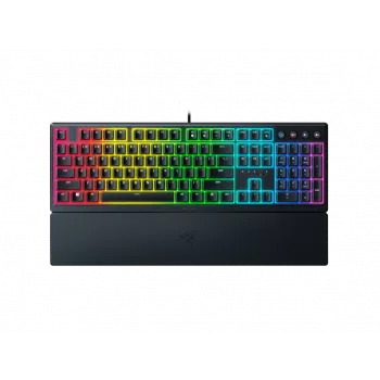 Razer Ornata V3 RGB žaidimų USB klaviatūra juoda pilno dydžio laidinė mecha-membrane