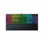 Razer Ornata V3 RGB žaidimų USB klaviatūra juoda pilno dydžio laidinė mecha-membrane