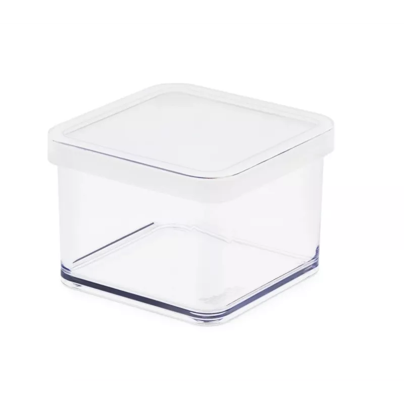 Maitinimo konteineris rotho Box Rotho 11603 stačiakampis 0,5 L, technopolimeras, baltas, 100×100×72 mm