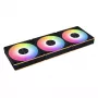 LIAN LI UNI FAN CL 120mm ARGB juodas 3 vnt. rinkinys