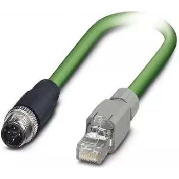 PHOENIX-CONTACT VS-M12MS-IP20-93B-LI/3,0 M12 signalinis kabelis, 3 m, IP20
