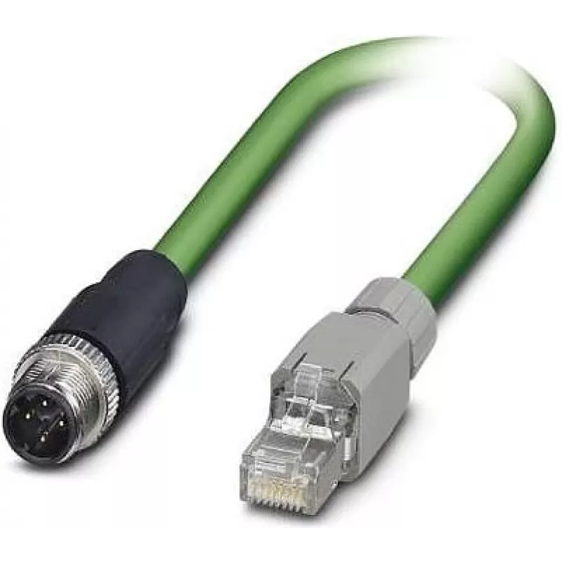 PHOENIX-CONTACT VS-M12MS-IP20-93B-LI/3,0 M12 signalinis kabelis, 3 m, IP20