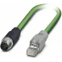 PHOENIX-CONTACT VS-M12MS-IP20-93B-LI/3,0 M12 signalinis kabelis, 3 m, IP20