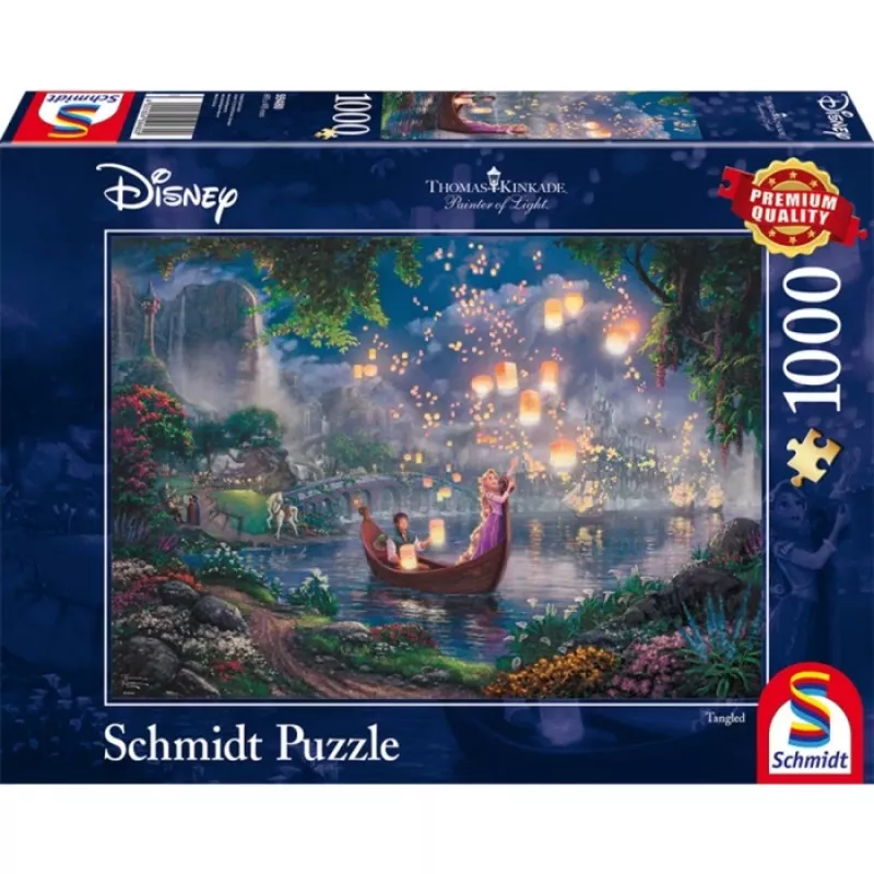 Dėlionė Schmidt Spiele Rapunzel 1000 vnt. Animaciniai filmukai