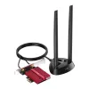 Vidinė WLAN Bluetooth tinklo plokštė Cudy WE9300S PCIe, Wi‑Fi 7 (802.11be) Tri‑band 2.4/5/6 GHz, 5765 Mbit/s, Bluetooth 5.4, išorinė 2x2 antena