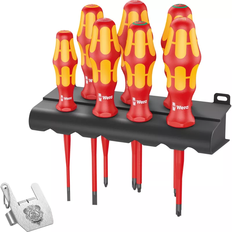 Atsuktuvų rinkinys Wera Kraftform VDE/7 Heavy Metal 2