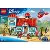 LEGO rinkinys Disney 43268 Paplūdimio namas — modulinis namo modelis, 834 dalys, 5 minifigūrėlės, amžius 9+