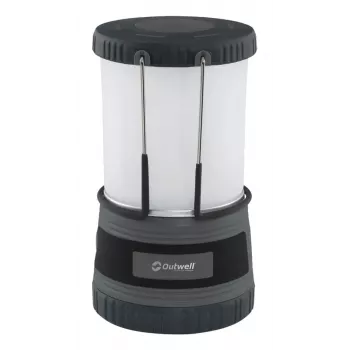USB maitinamas kempingo žibintas Outwell Carnelian DC 1000, LED 1000 lm, 2700 K, Li-Ion, ABS/Aliuminis, 115×115×200 mm