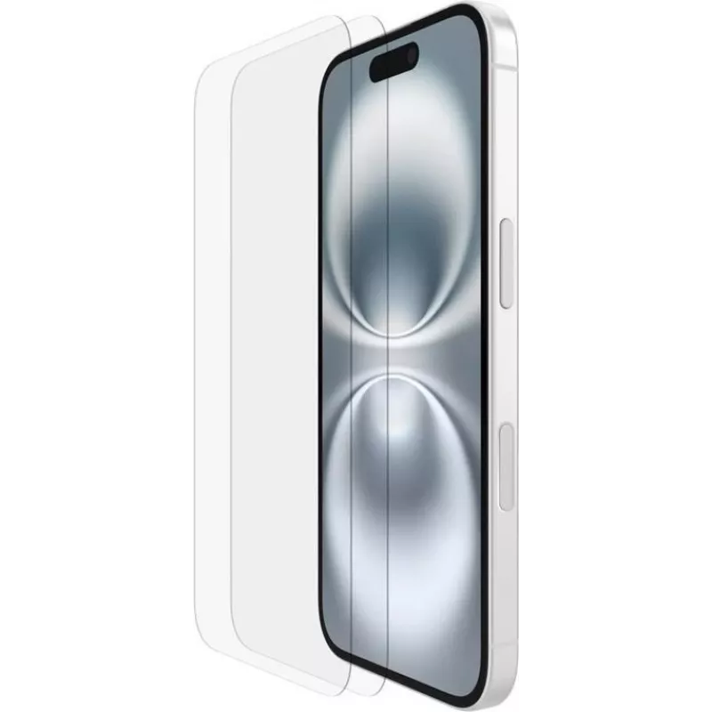 Belkin 2x1 ScreenForce Temp.Gl. Ekranai. iPhone 16/15 OVA143zz (OVA143ZZ)